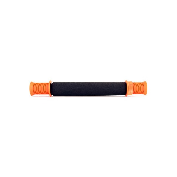 Tiger Tail 11in Roadster Hand Held Portable Foam Roller, Black/Orange
